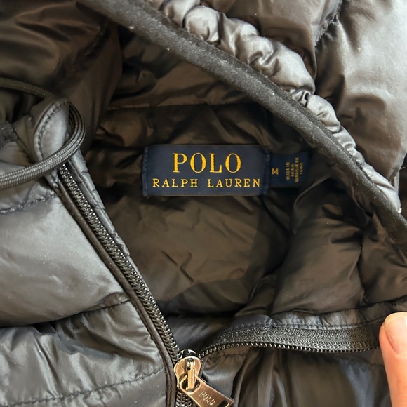 Ralph Lauren Black Puffer Jacket - Picture 2 of 2